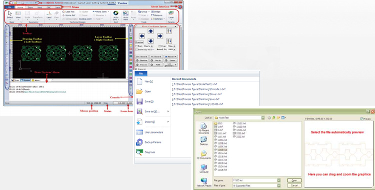 1000w 2000w Sheet Steel Metal Tube Cnc Fiber Laser Cutting Machine For Sale 1000w 2000w tablă de oțel metal tub Cnc fibră mașină de tăiat cu laser de vânzare