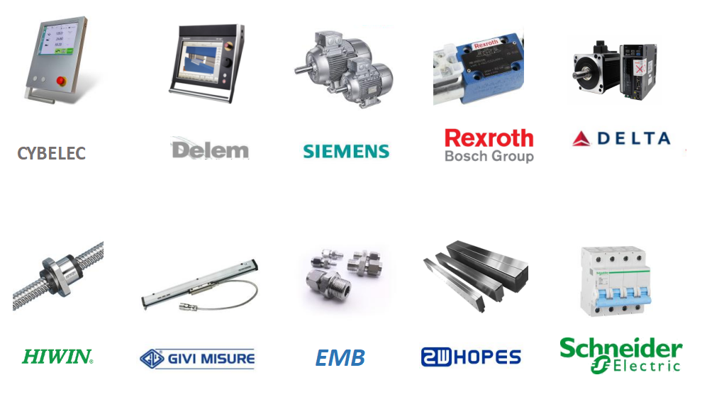 160t-4000 4-axis Cnc Hydraulic Bending Machine Press Brake 160t-4000 cu 4 axe Cnc mașină de îndoit hidraulic presa frana