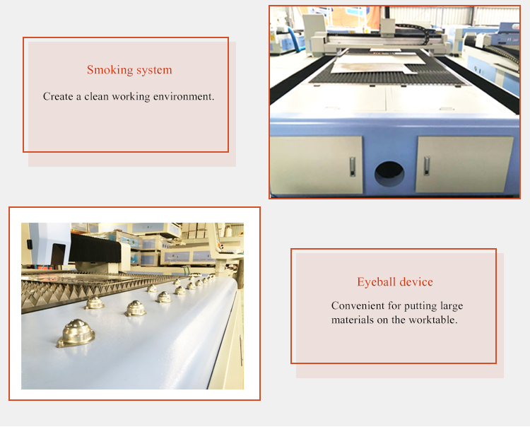 3015 Raycus 1000w / 1500w / 2000w Mașină de tăiat cu laser cu fibră Cel mai bun preț