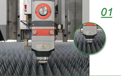 4000w Metal Fiber Laser Cutting Machine With Yaskawa Servo Motor Mașină de tăiat cu laser cu fibre metalice de 4000 W cu servomotor Yaskawa