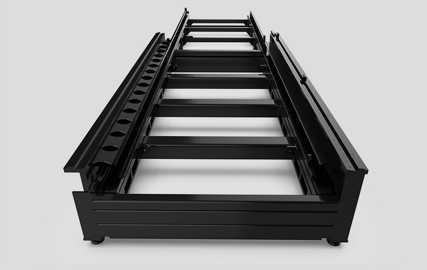 4kw Fiber Laser Cutting Machine Mașină de tăiat cu laser cu fibre de 4kw