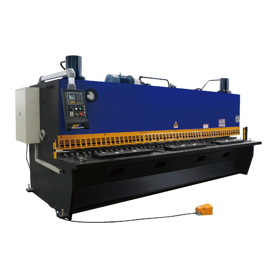 Cnc Nc Hydraulic Press Metal Guillotine Shear Machine For Carbon Stainless Steel Sheet Mașină de forfecare cu ghilotină de metal cu presa hidraulică Cnc Nc pentru tablă din oțel inoxidabil carbon