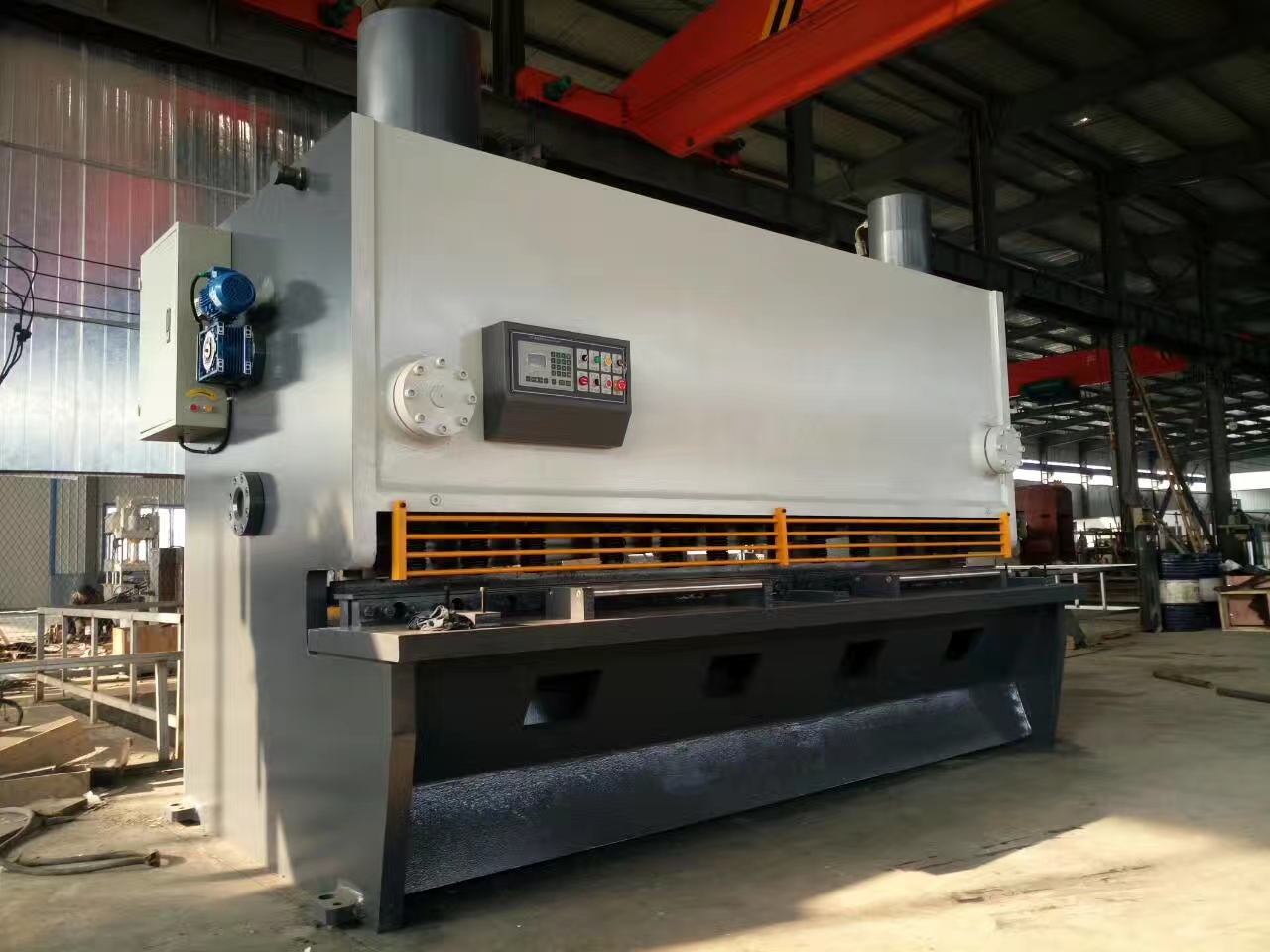 Guillotine Hydraulic Shearing Machine Price Sheet Metal Qc11y-12x4000 Prețul mașinii de forfecare hidraulice cu ghilotină tablă Qc11y-12x4000
