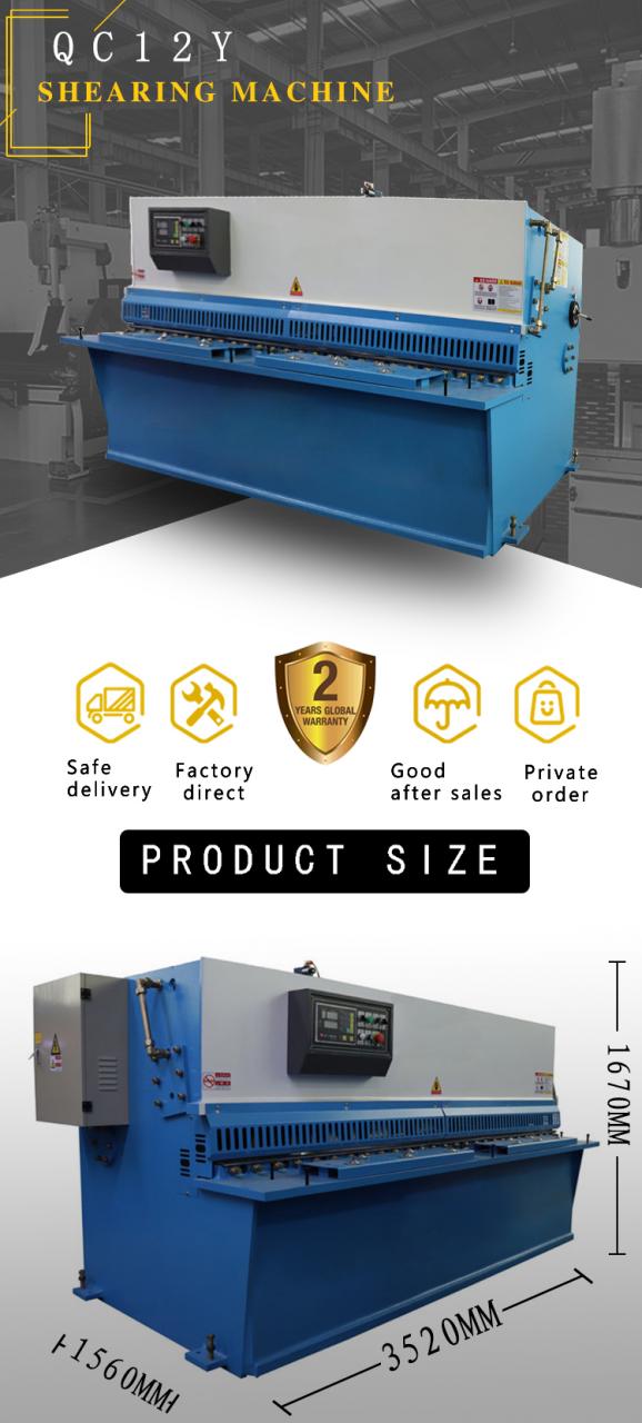 Hydraulic Guillotine Shear Machine Qc12y 8*6000mm Guillotine Industrial Sheet Metal Aluminium Stainless Steel Cutting Shearing M Mașină hidraulică de forfecare cu ghilotină Qc12y 8 * 6000 mm Ghilotină din tablă industrială Aluminiu Oțel inoxidabil tăiere forfecare M