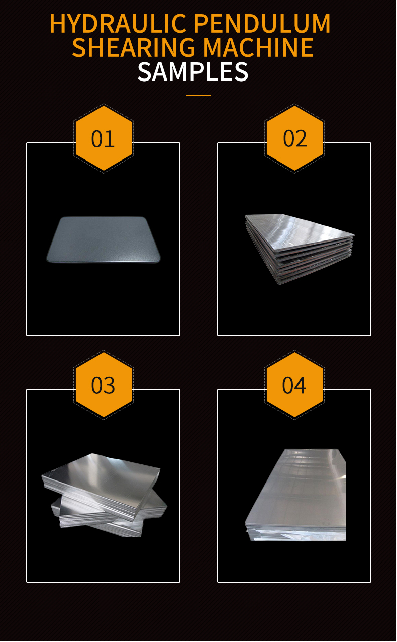 Hydraulic Pendulum Cnc Swing Beam Sheet Metal Plate Shearing Machine Mașină de forfecare a plăcilor din tablă cu grindă oscilantă Cnc cu pendul hidraulic