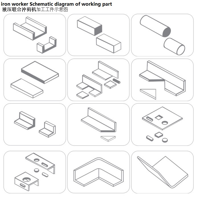 Seria Q35y Mașină hidraulică de forfecat și perforat