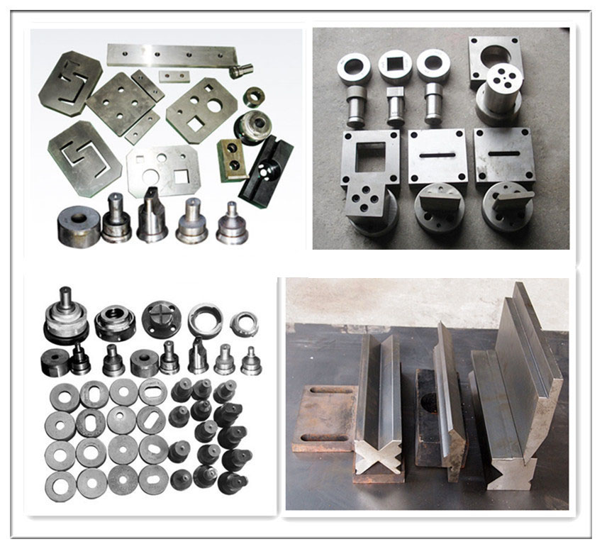 Q35y Series Hydraulic Ironworker Shearing And Punching Machine Seria Q35y Mașină hidraulică de forfecat și perforat