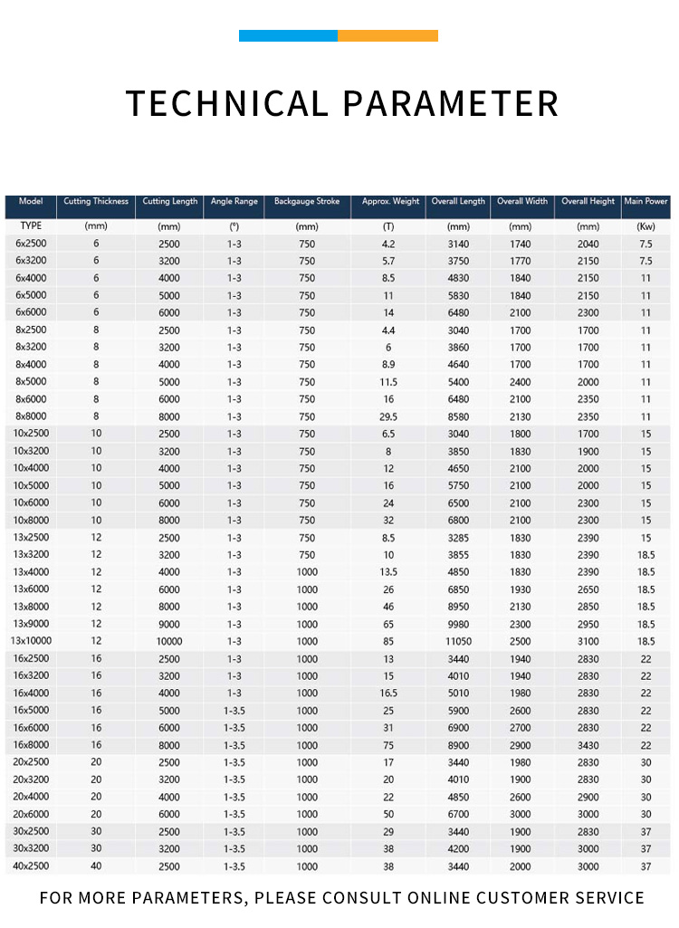 QC11K 10 12 16 mm 3200 4000mm Metal Guillotine Shear CNC Guillotine Shearing Machine QC11K 10 12 16 mm 3200 4000mm Foarfece cu ghilotină din metal CNC Mașină de forfecat cu ghilotină