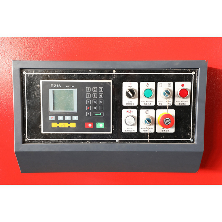 Qc12y / Qc12k Sheet Metal Steel Plate 6mm X 3200 Cnc Hydraulic Swing Beam Shear Machine Qc12y / Qc12k Tablă de oțel din tablă 6mm X 3200 Cnc Mașină de forfecare a fasciculului pivotant hidraulic